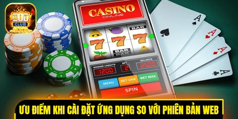 Ưu điểm khi cài đặt ứng dụng so với sử dụng phiên bản web